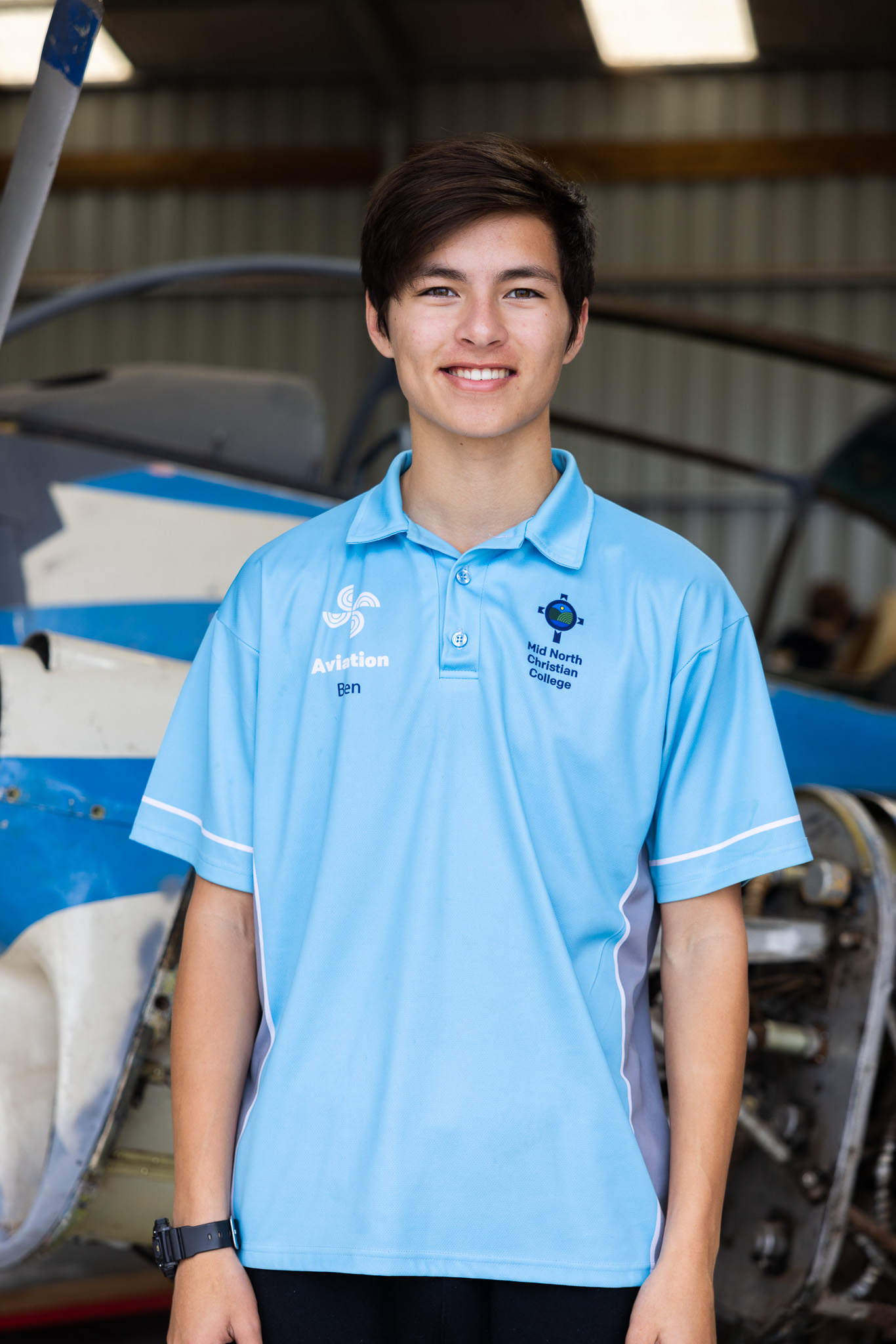 Mid North Chrisitan College Aviation Students